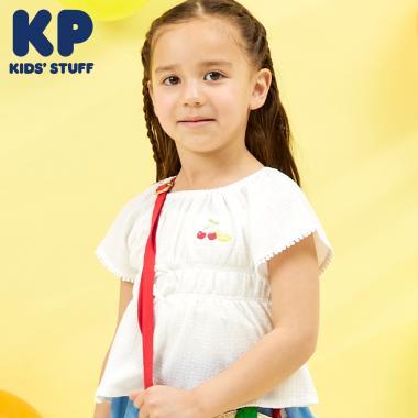 褶皺提花女襯衫