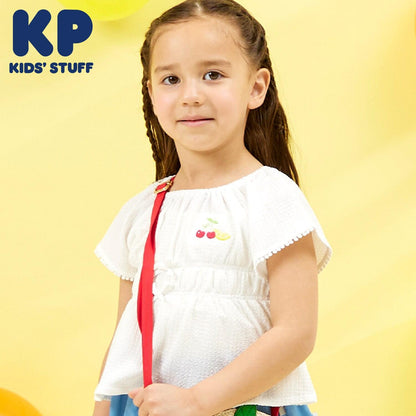 褶皺提花女襯衫