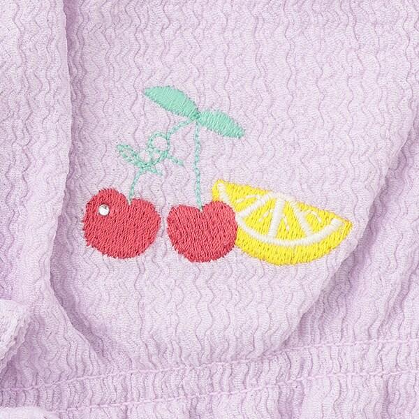 褶皺提花女襯衫