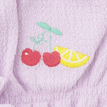 褶皺提花女襯衫