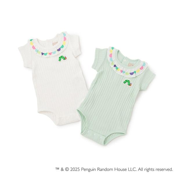 【飢餓的毛毛蟲】荷葉邊領連體衣