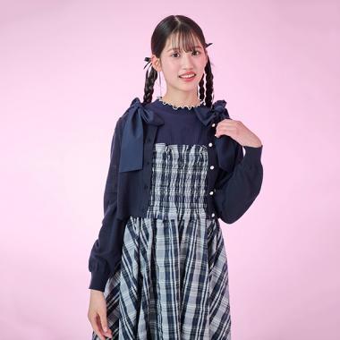 珍珠紐扣開衫