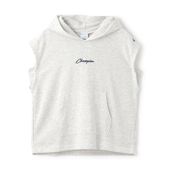 【Champion】無袖連帽衛衣