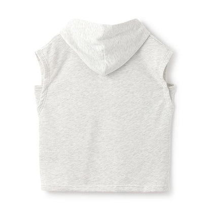 【Champion】無袖連帽衛衣