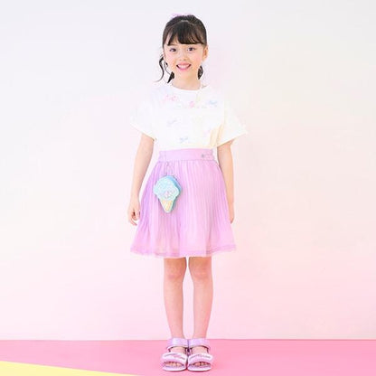 冰淇淋蝴蝶結短袖T恤