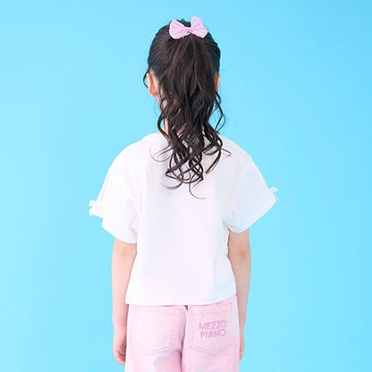 冰淇淋蝴蝶結短袖T恤