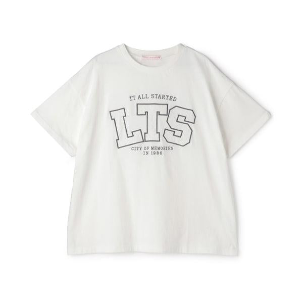 【7days】【接觸冷感/清涼】蕾絲字母T恤