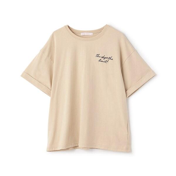 【7days】【純棉100%】轉印印花寬鬆T恤