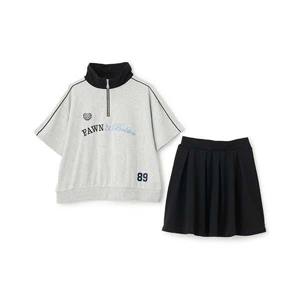 【LTXC】【接觸冷感/清涼】半拉鍊套裝