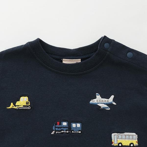 【リンク】工程車刺繡連體衣