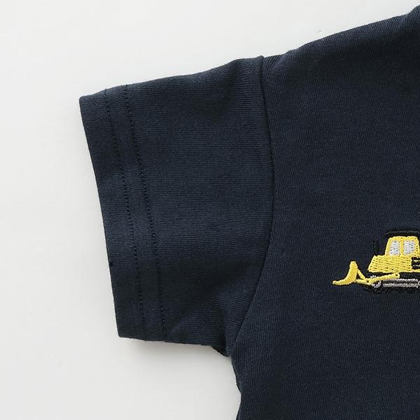 【リンク】工程車刺繡連體衣