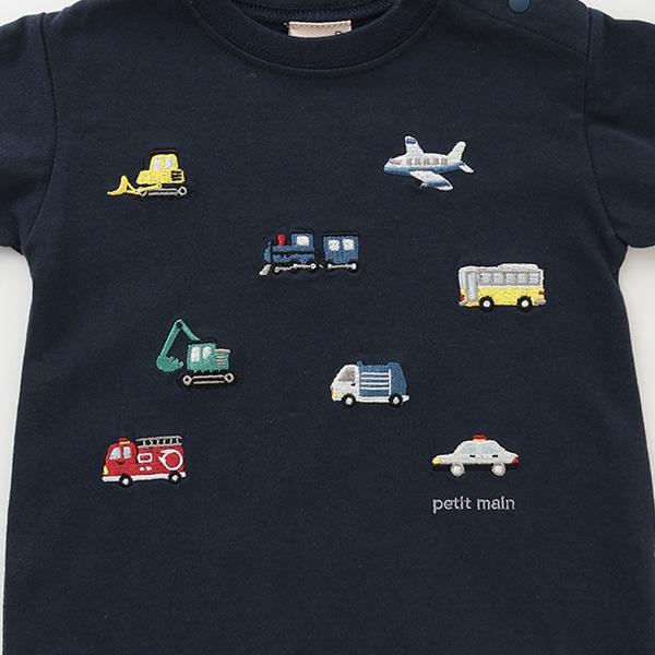 【リンク】工程車刺繡連體衣