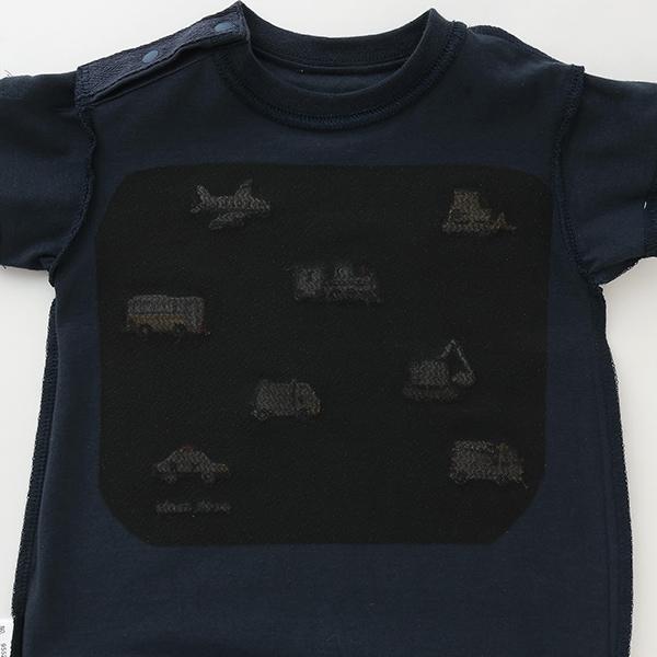 【リンク】工程車刺繡連體衣