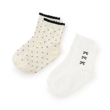 混色中筒襪2雙裝