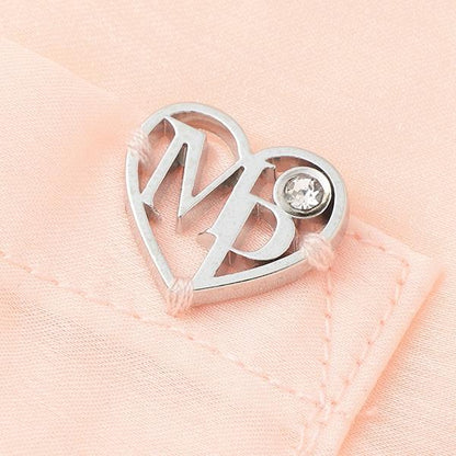 透視襯衫&字母羅紋背心套裝