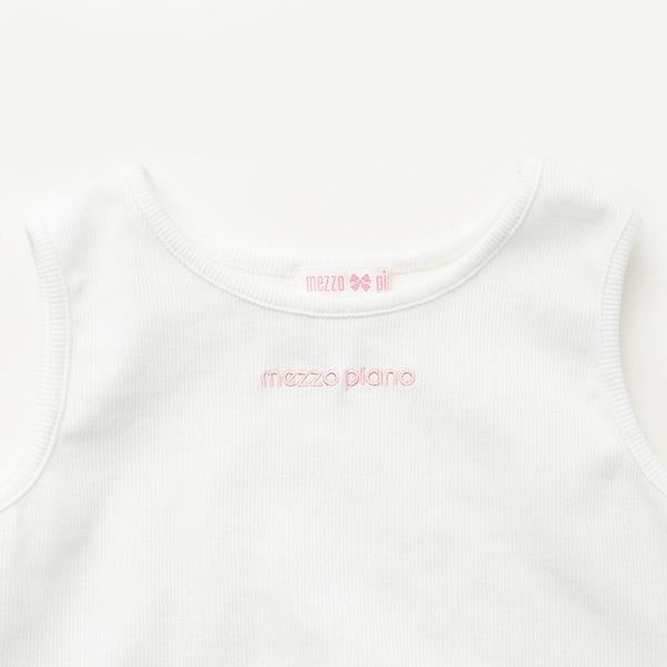 透視襯衫&字母羅紋背心套裝