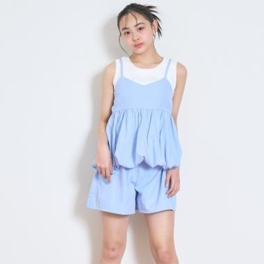 泡泡袖三件套裝