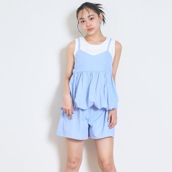 泡泡袖三件套裝