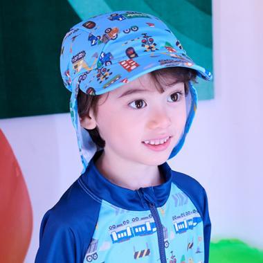 【SWIM】全印花防曬泳帽