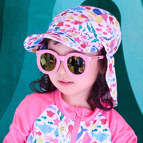 【SWIM】全印花防曬泳帽