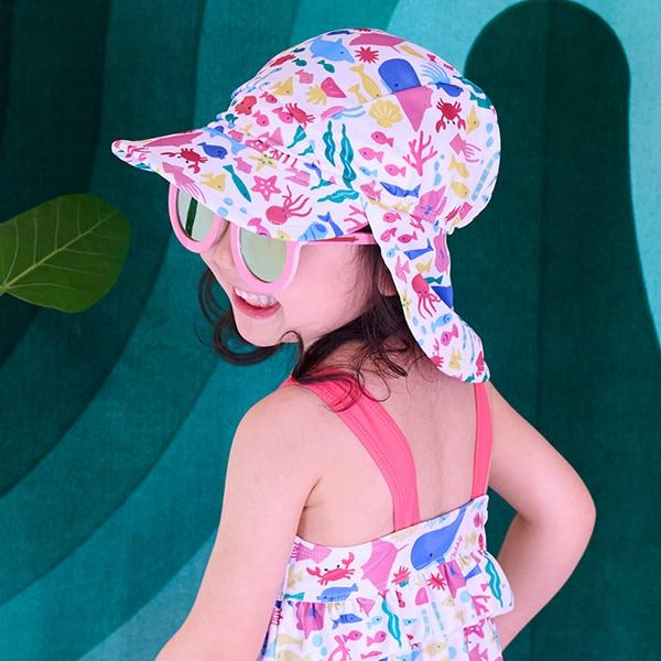 【SWIM】全印花防曬泳帽