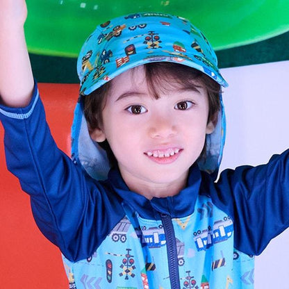 【SWIM】全印花防曬泳帽