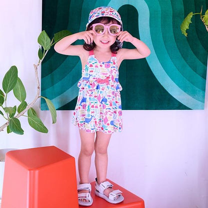 【SWIM】全印花防曬泳帽