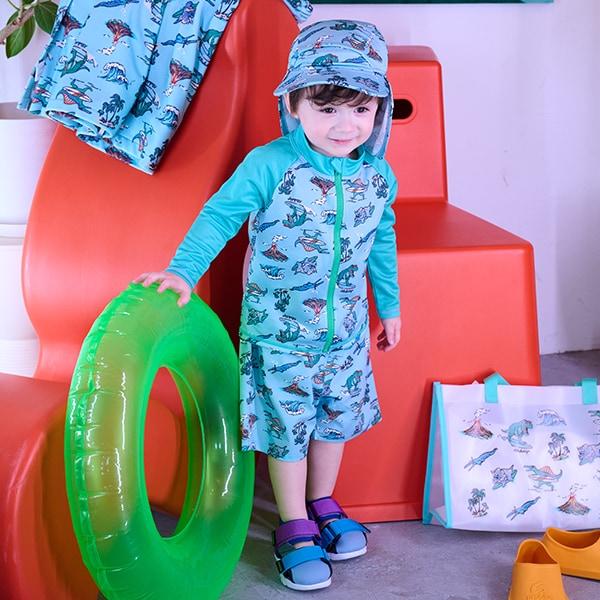 【SWIM】全印花防曬泳帽