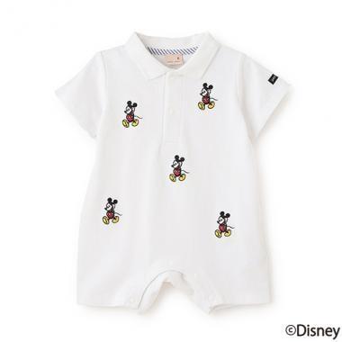 【《迪士尼》】刺繡翻領連體衣