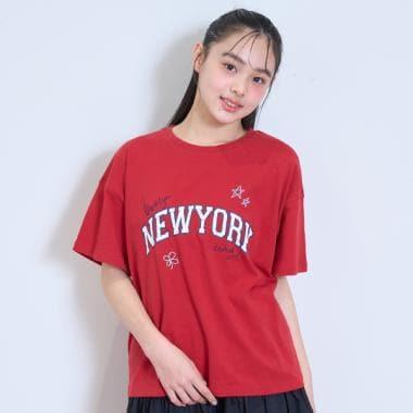 【GOODPRICE】【純棉100%】學院風塗鴉T恤