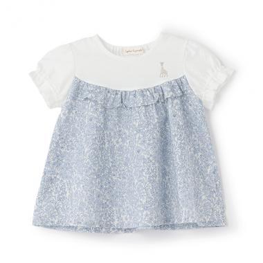 小花圖案長款上衣