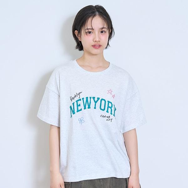 【GOODPRICE】【純棉100%】學院風塗鴉T恤