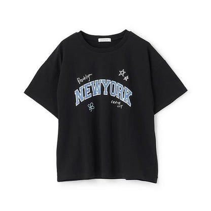 【GOODPRICE】【純棉100%】學院風塗鴉T恤
