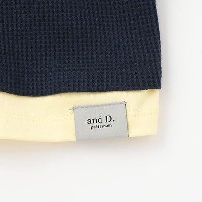 背心疊穿短袖連帽衛衣