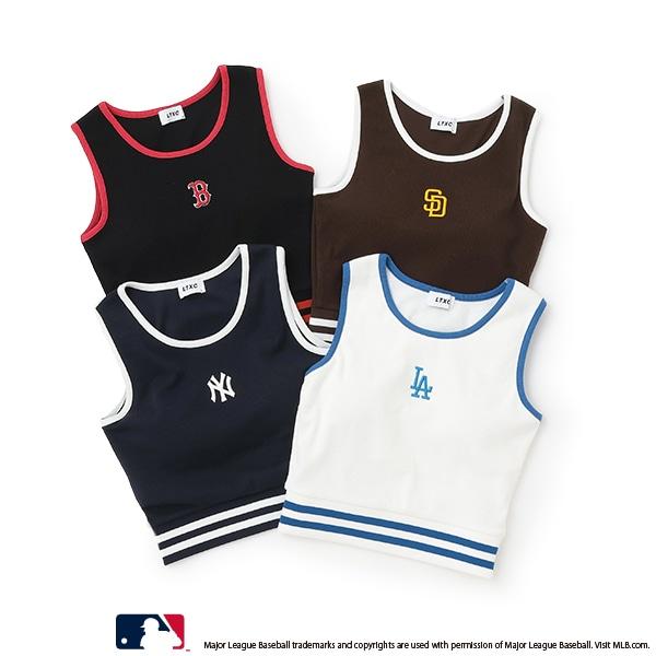 【LTXC】【MLB】【吸水速幹/清爽】帶胸墊背心