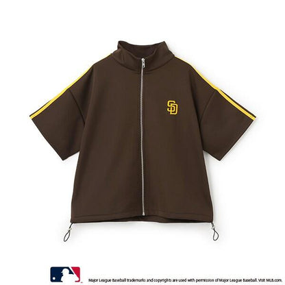 【LTXC】【MLB】【吸水速幹/清爽】短袖運動夾克