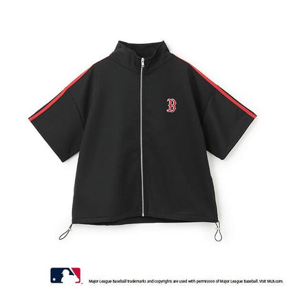【LTXC】【MLB】【吸水速幹/清爽】短袖運動夾克