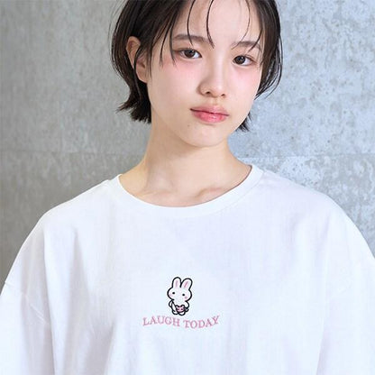 【GOODPRICE】【純棉100%】前幅卡通刺繡T恤