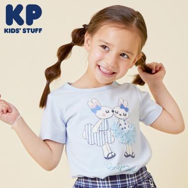 mimi荷葉邊裙拼接T恤