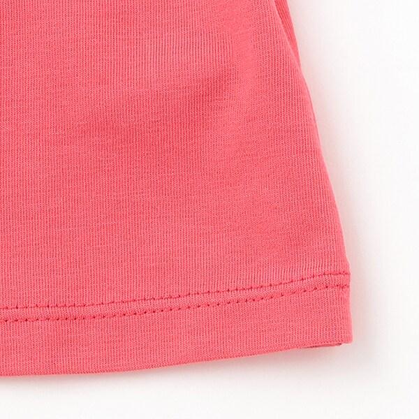 mimi荷葉邊裙拼接T恤