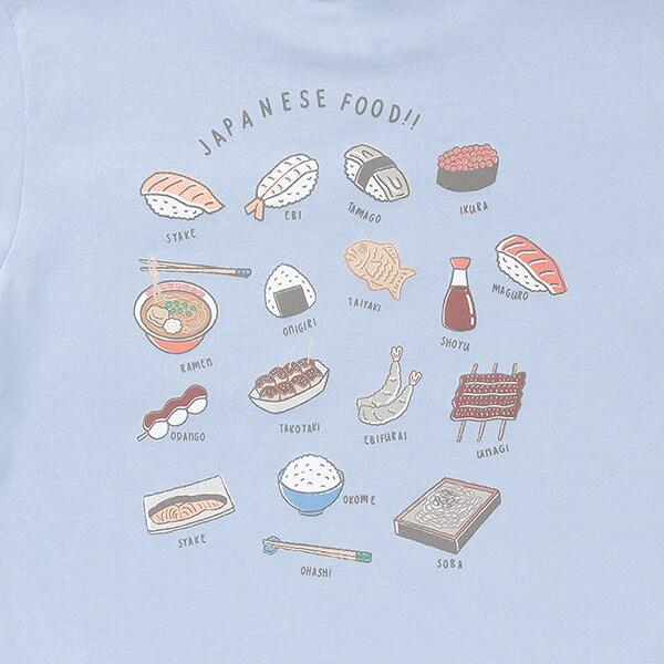 日本製/JAPANESEFOOD短袖T恤（100-130cm）