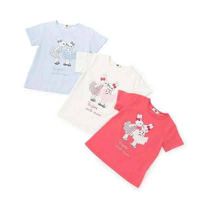 mimi荷葉邊裙拼接T恤