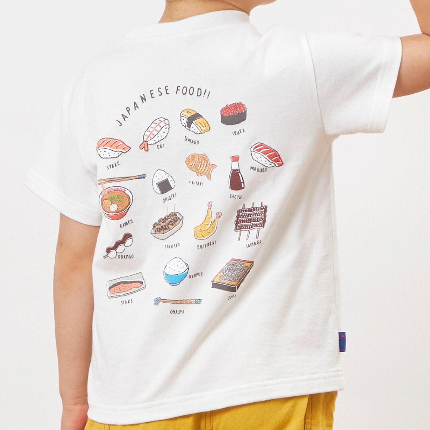 日本製/JAPANESEFOOD短袖T恤（80-90cm）