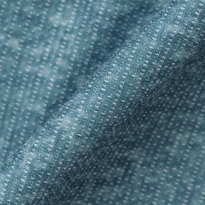 乾爽網眼牛仔風印花五分褲