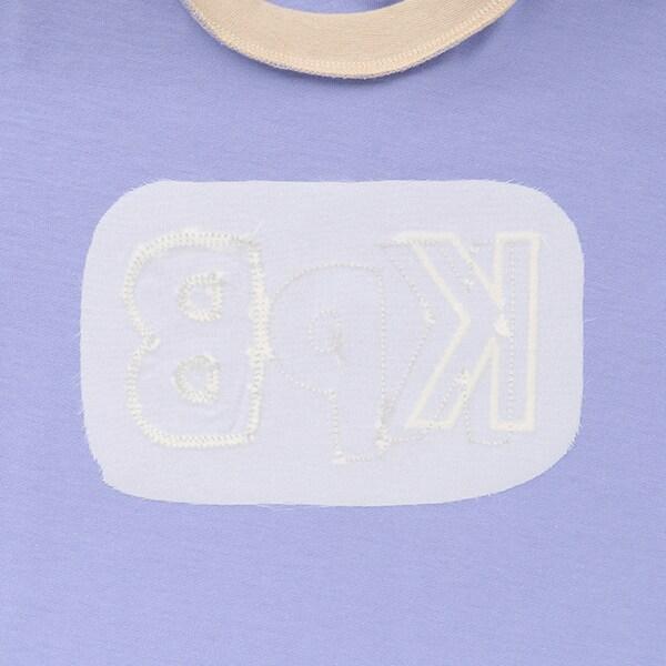 肩部針織帶KPB圖案下襬疊穿T恤