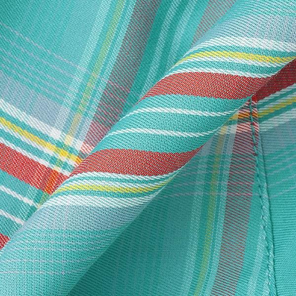 TC色織格紋五分褲