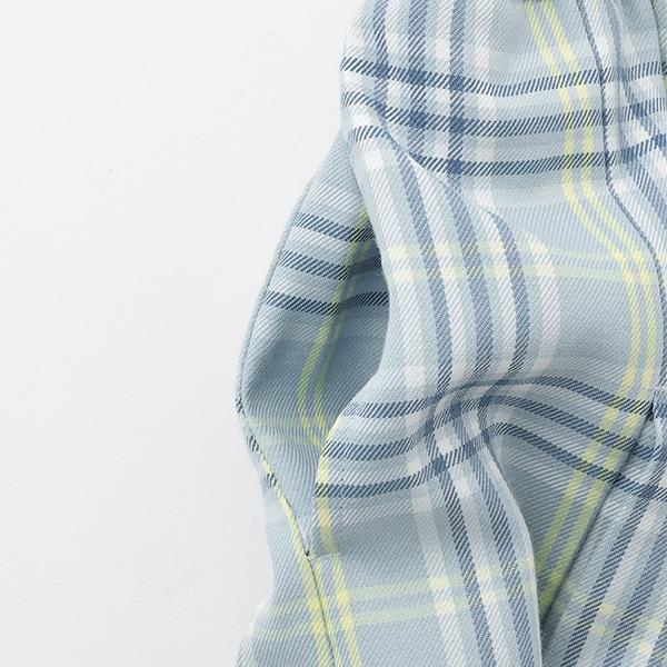 帶移動口袋T/R格紋裙褲