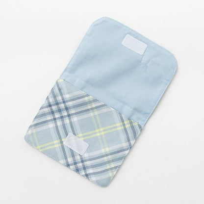 帶移動口袋T/R格紋裙褲