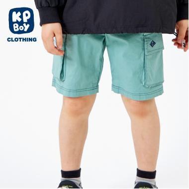 彈力府綢工裝褲