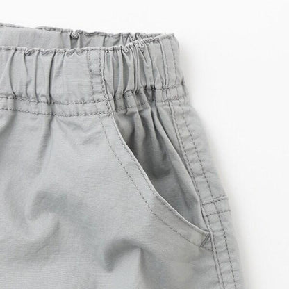 彈力府綢工裝褲